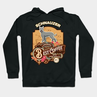 Giant Schnauzer Best Coffee - Dog Owner Coffee Lover Gifts Hoodie